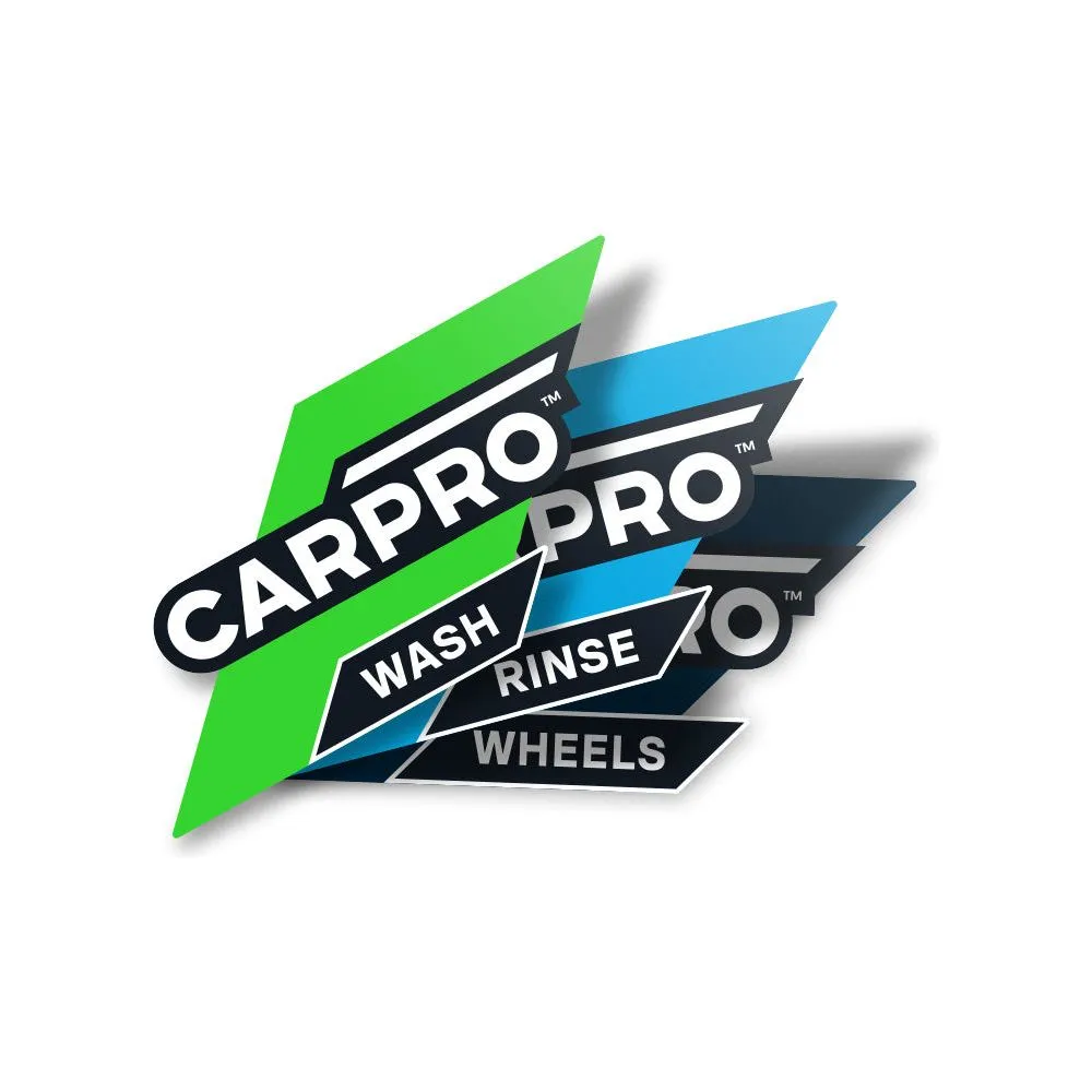 CarPro Bucket Stickers 3 Pack