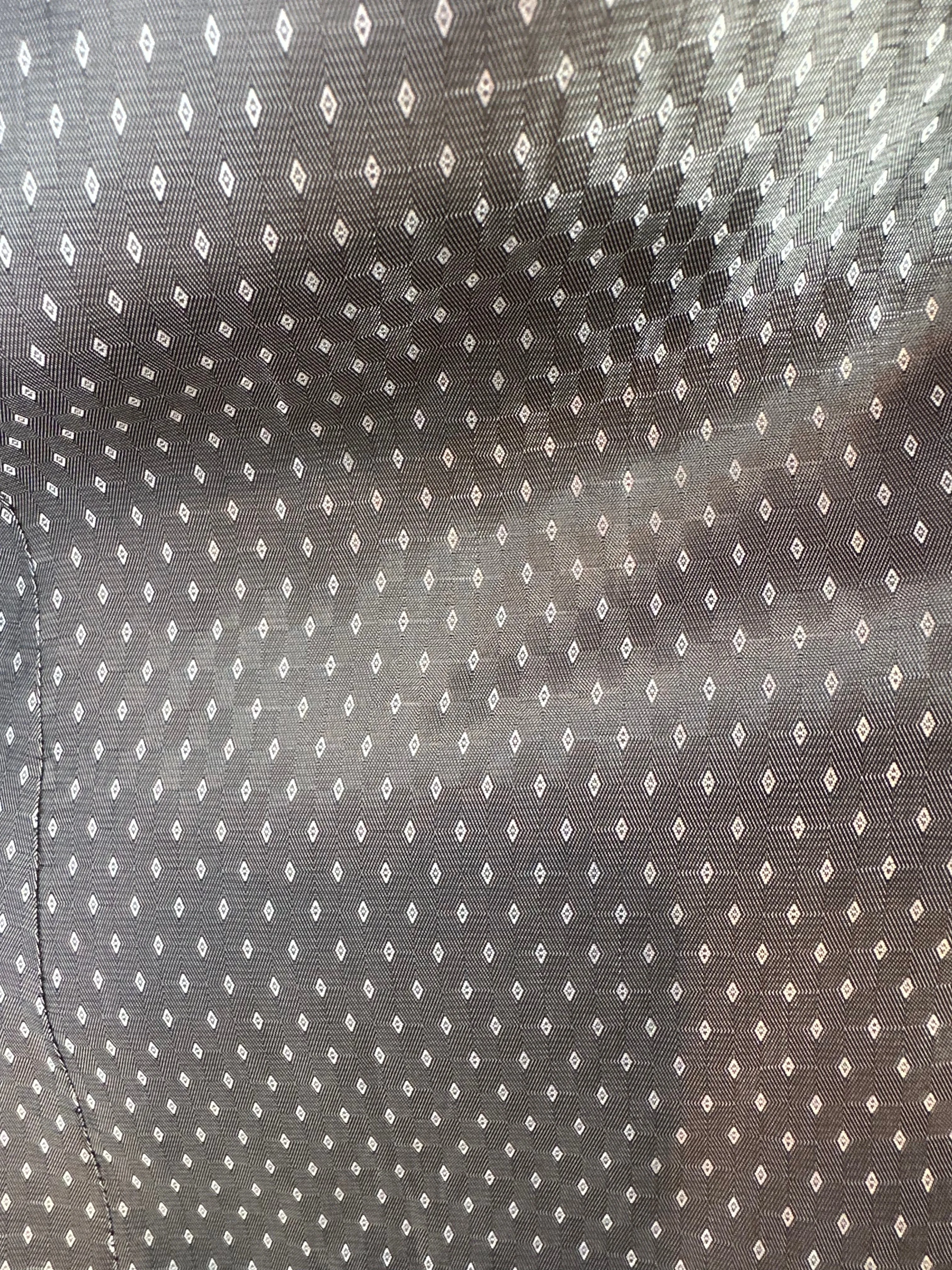 Charcoal Glenplaid Premium Italian Suit Coat