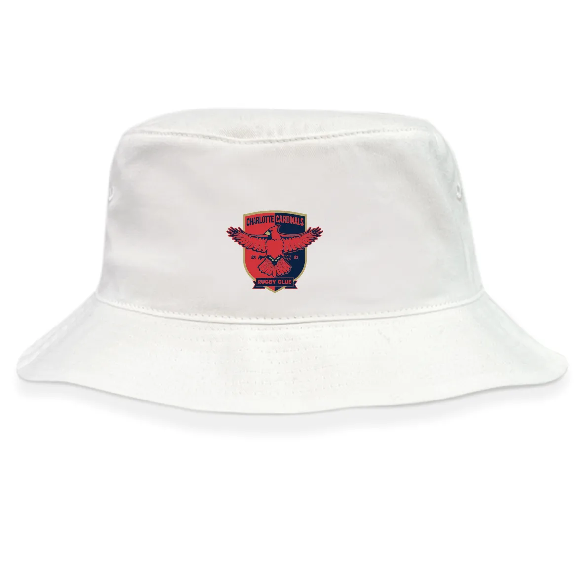 Charlotte Cardinals Rugby Club Crusher Bucket Cap