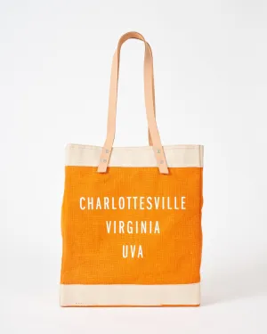 charlottesville uva market tote