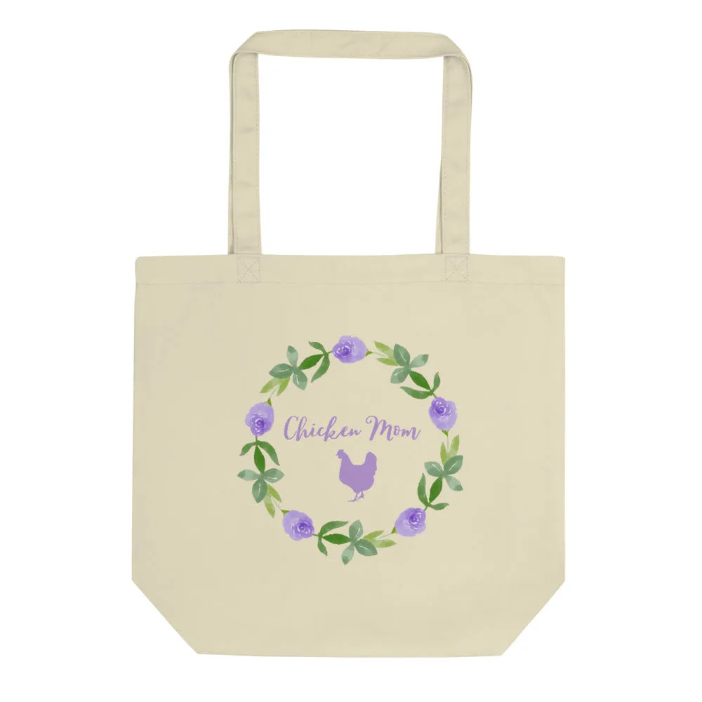 Chicken Mom Eco Tote Bag