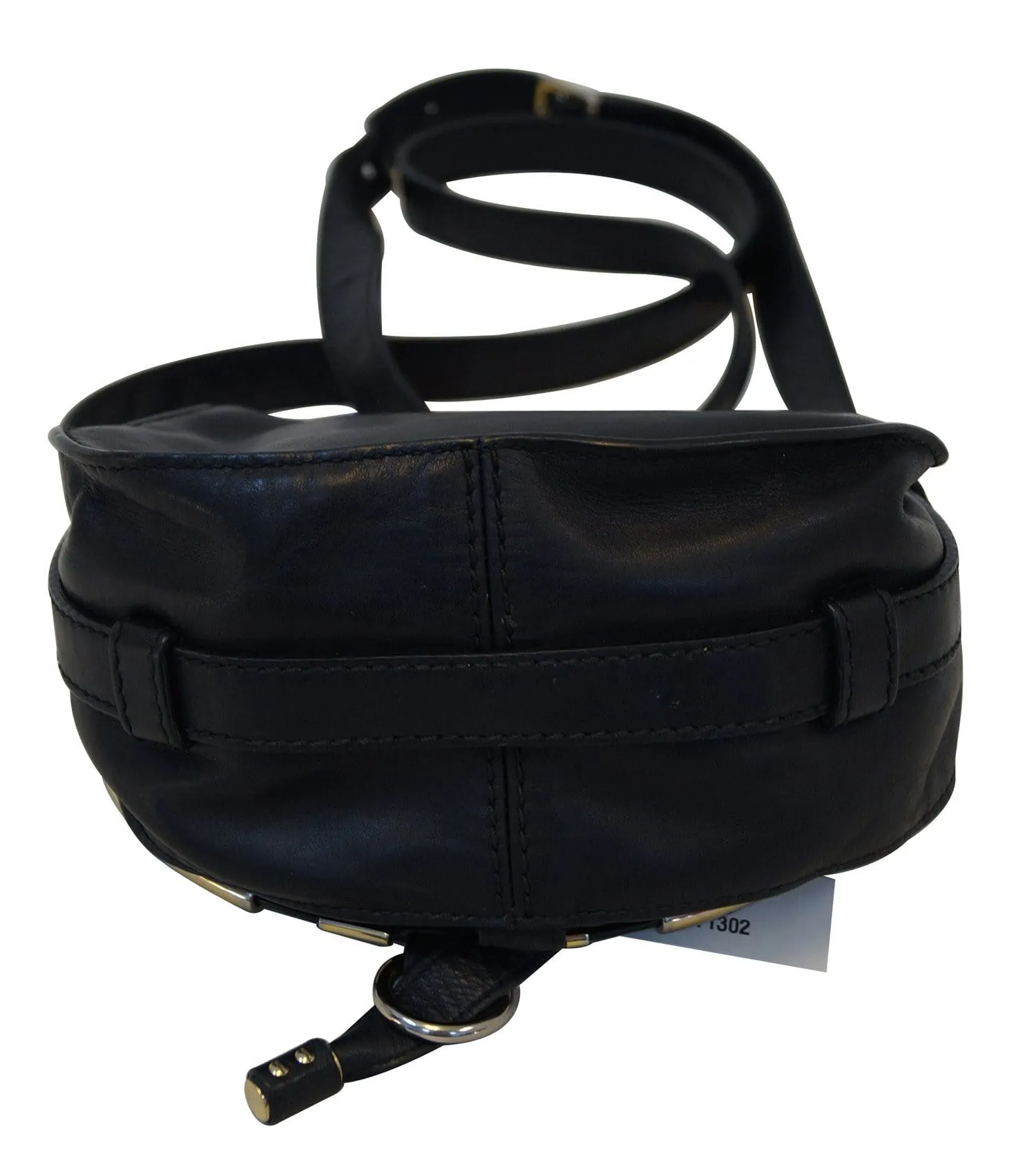 Chloe Crossbody Bag - Chloe Mini Marcie Small Black Leather
