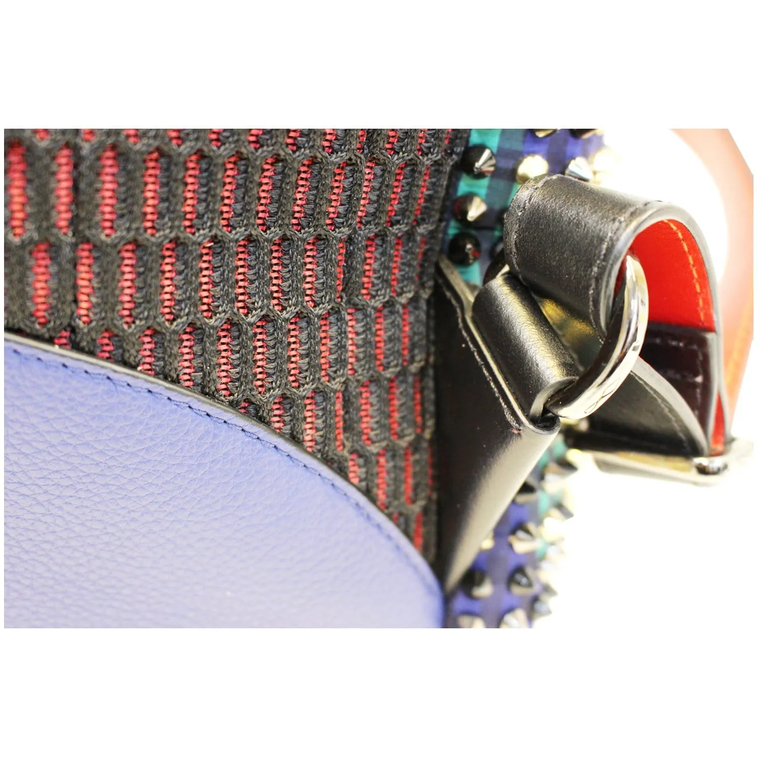 Christian Louboutin Explorafunk Backpack Bag Blue