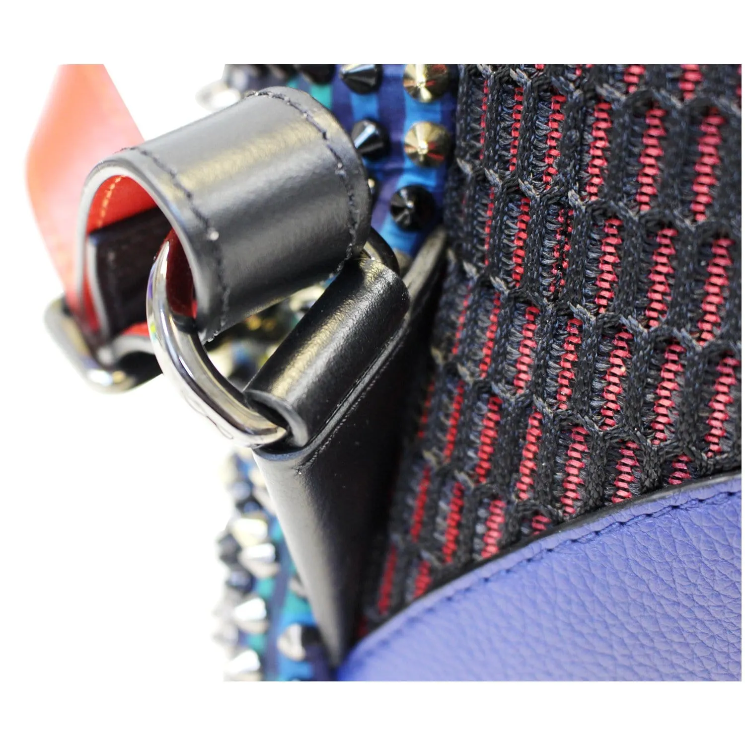 Christian Louboutin Explorafunk Backpack Bag Blue