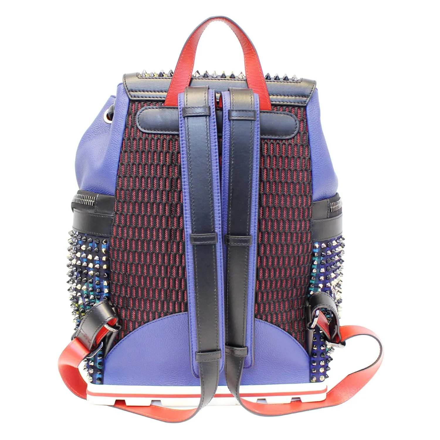 Christian Louboutin Explorafunk Backpack Bag Blue