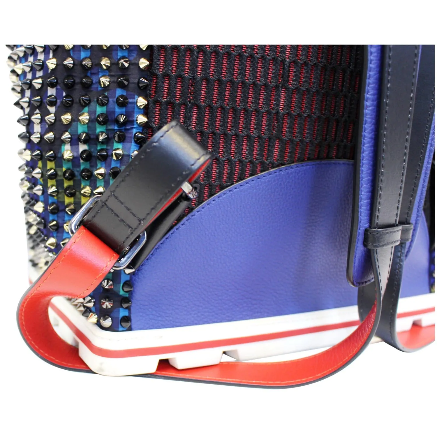 Christian Louboutin Explorafunk Backpack Bag Blue