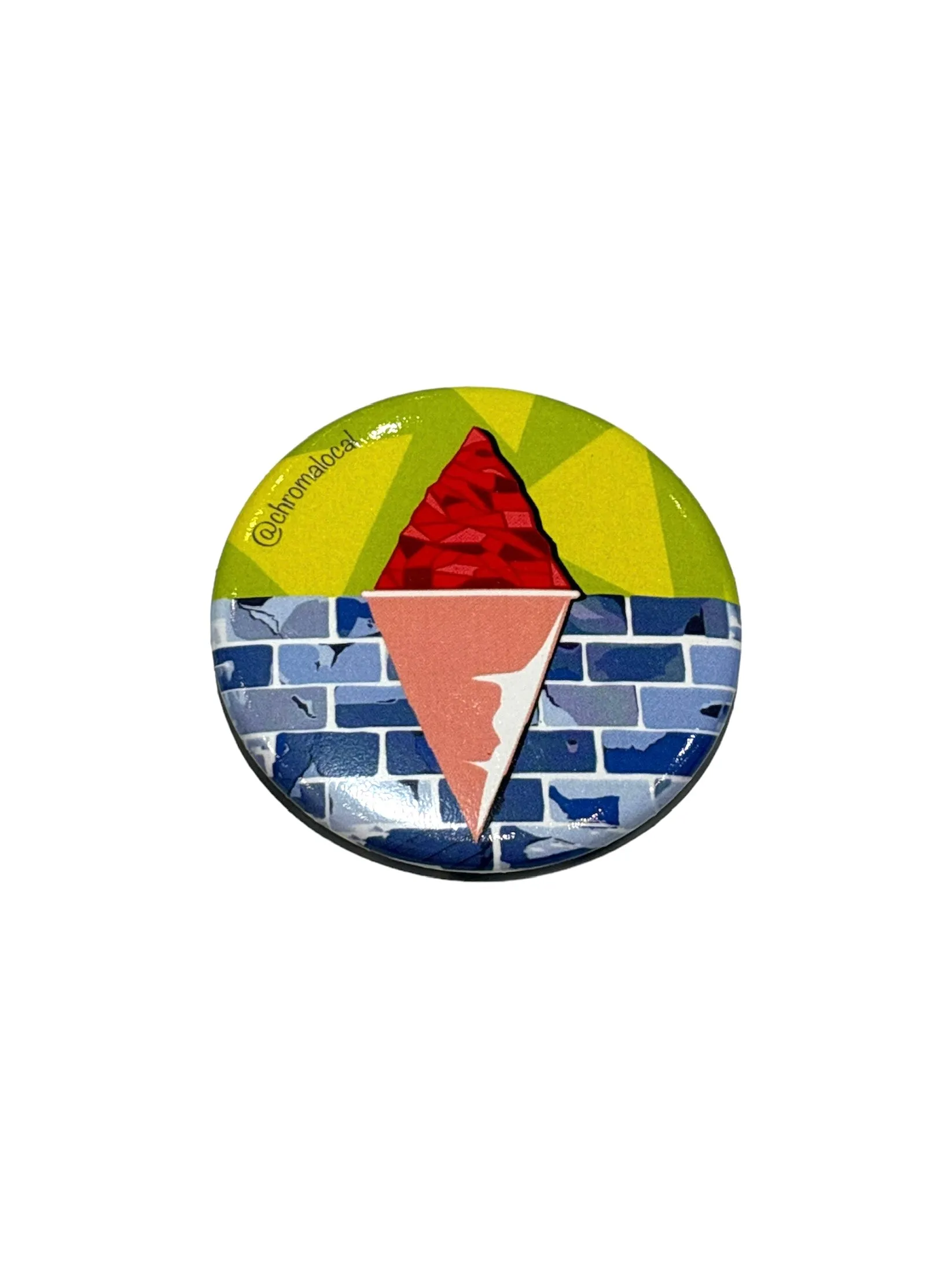 CHROMA LOCAL- Button Pin - Piragua