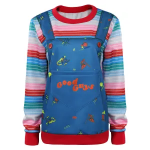 Chucky Chucky Original Hoodies Coat Cosplay Costume Halloween Carnival Suit