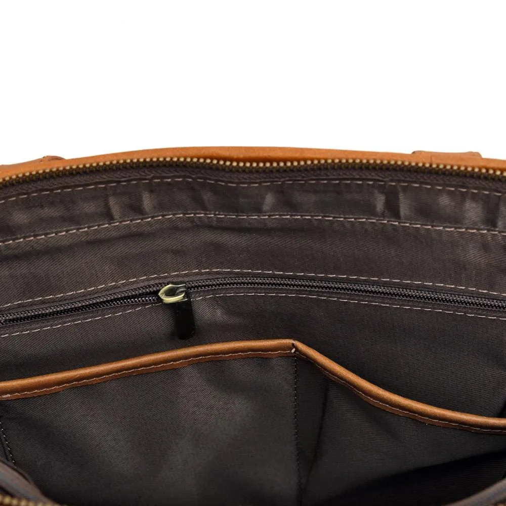 Claire Cowhide Hair Zip Tote