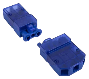 Click CT115C 3 Pole Complete Push Fit Connector with Loop