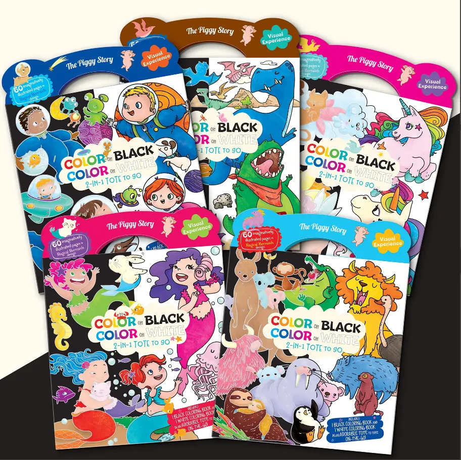 Color on Black & Color on White 2 in 1 Pack