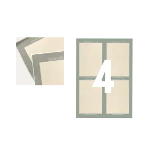 Compostable Inkjet Labels - A4 Sheets