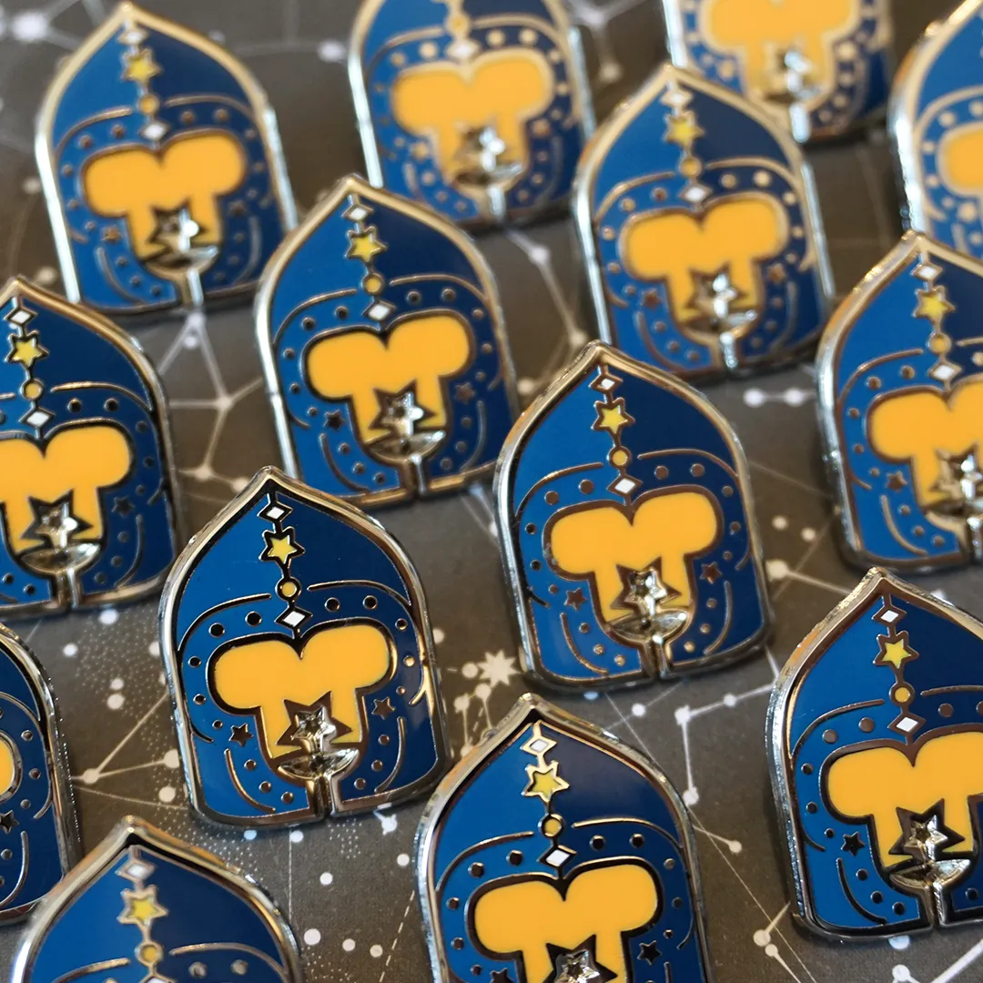 Constellation Helmet | Enamel Pin
