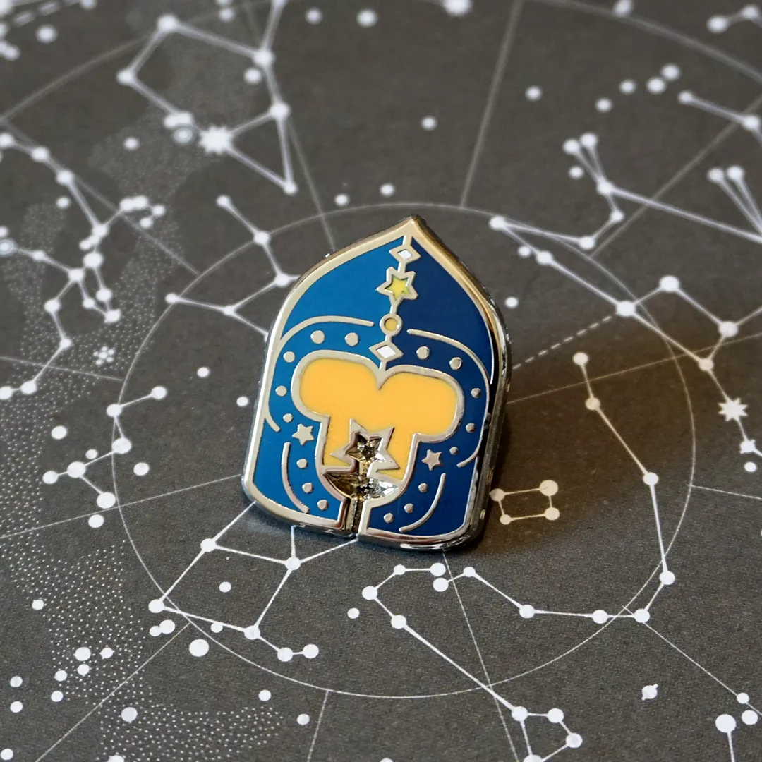 Constellation Helmet | Enamel Pin