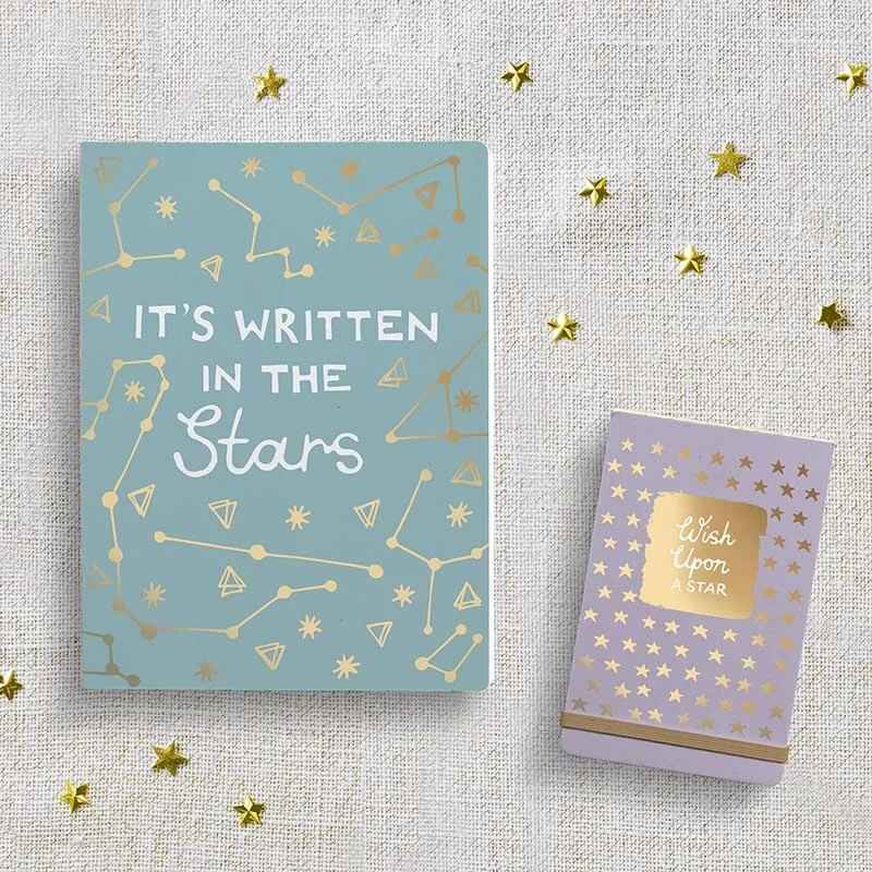 Constellations Journal And Stars Notepad Set With Pens