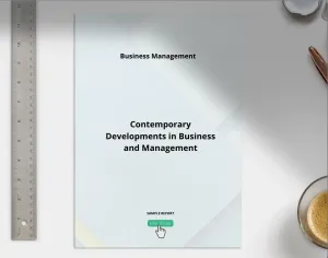 Contemporary Developments in Business and Management