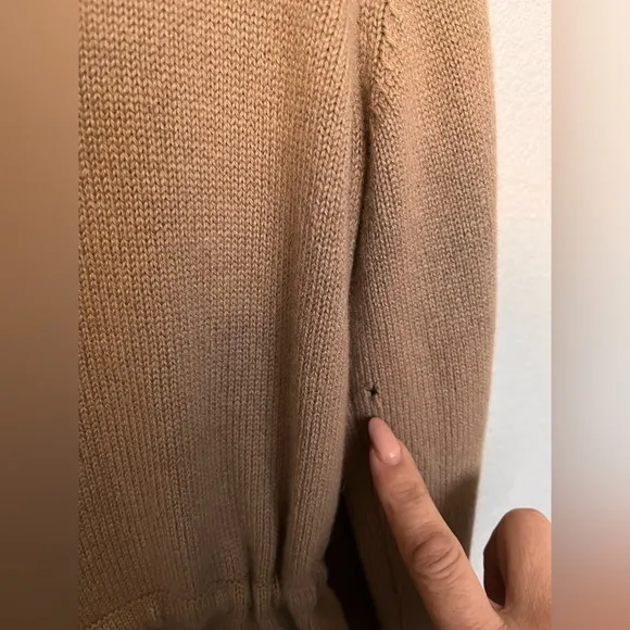 COPY - Banana Republic 100% CASHMERE Women's Tan Button-Up Jacket  cardigan