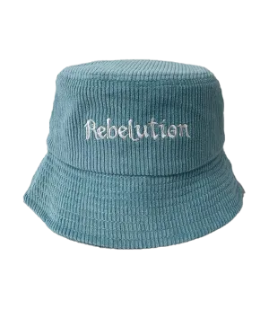 Corduroy Bucket Hat (Baby Blue)