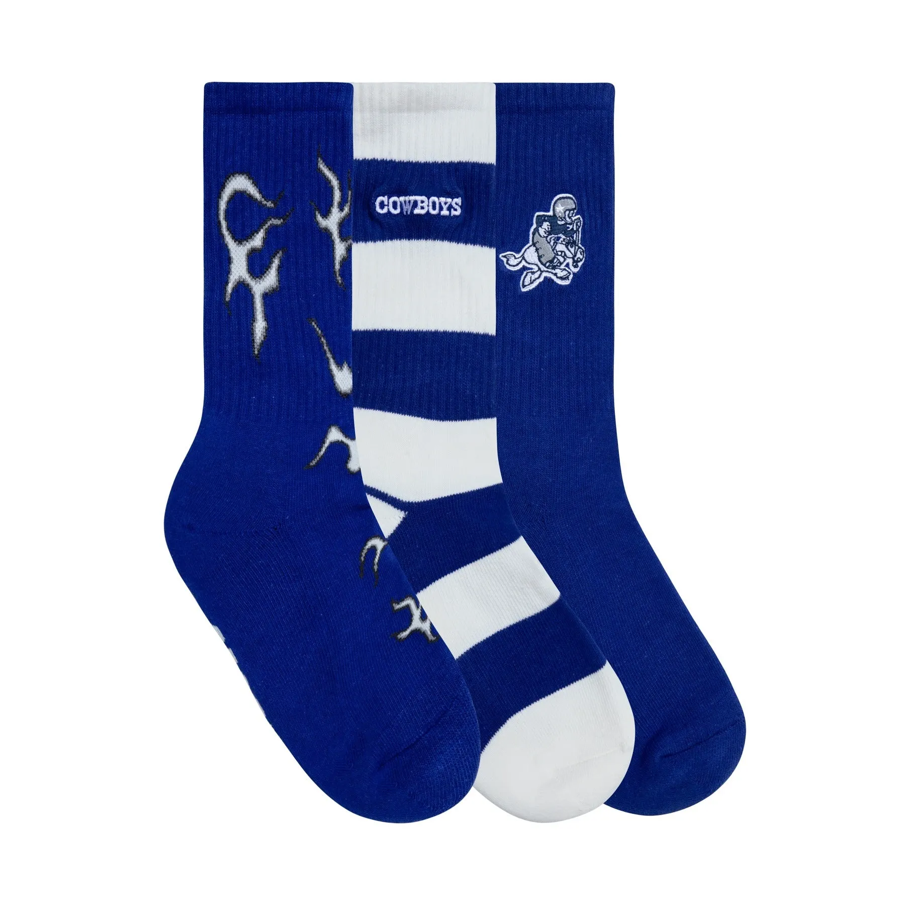 COWBOYS 3PK SOCKS by GOLF WANG