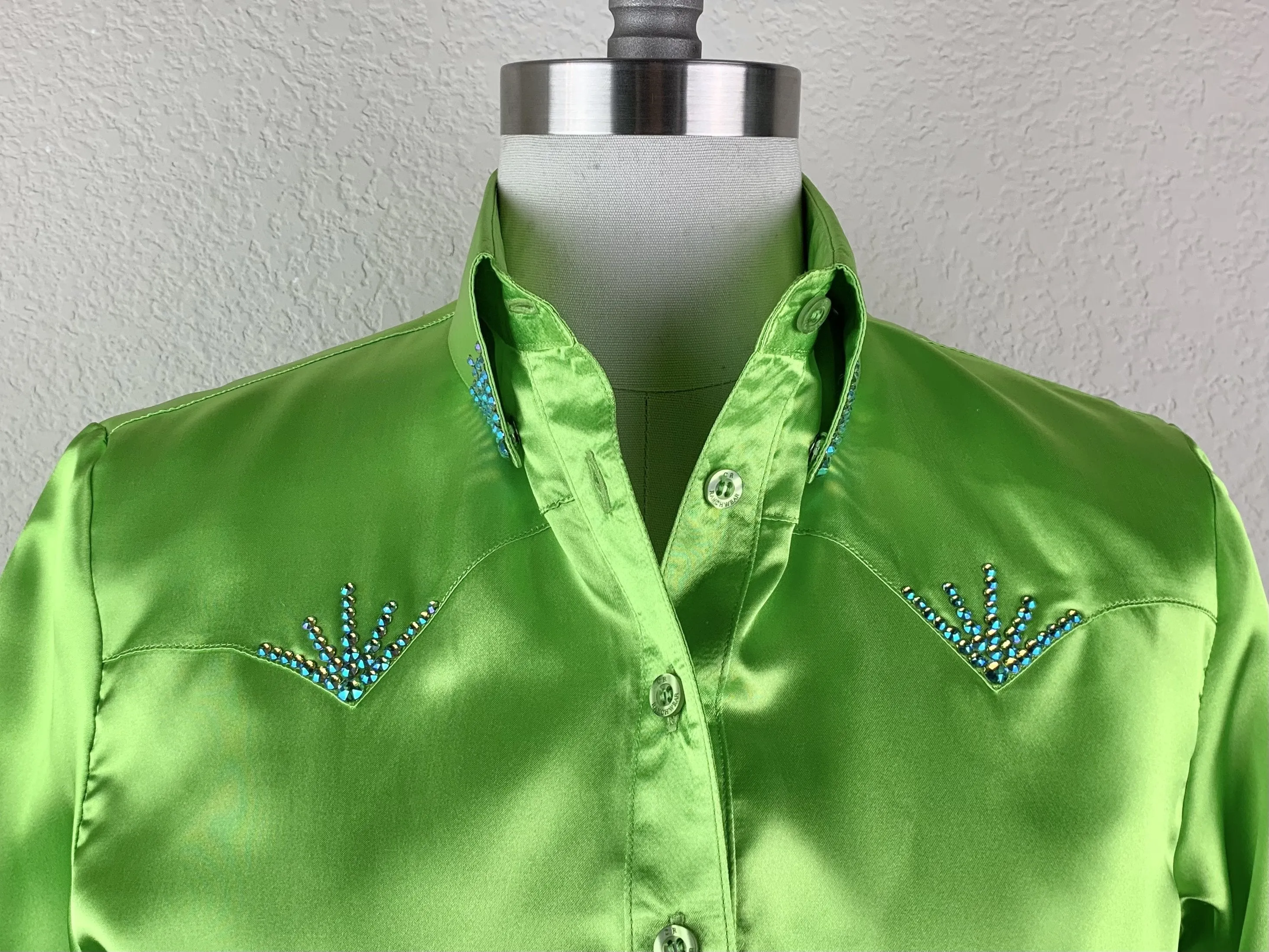 CR Special Lime Green Satin