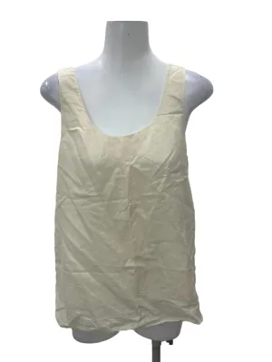 Cream Satin Top