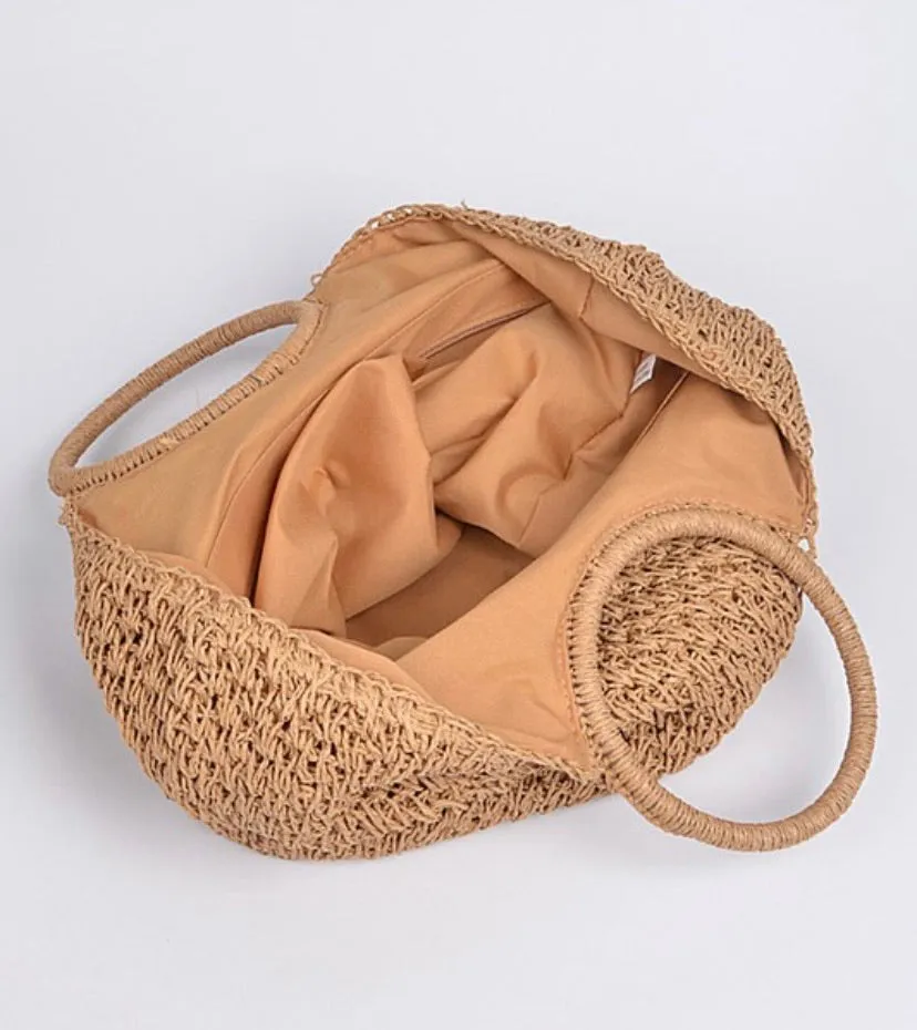 Cross Basket Tote