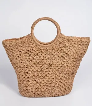 Cross Basket Tote