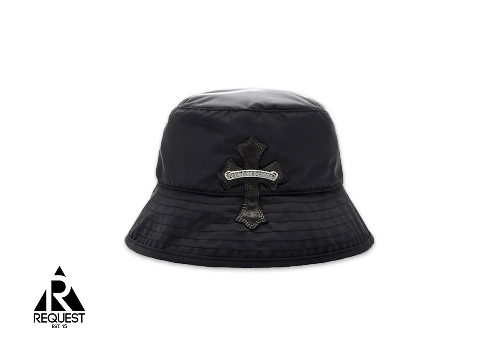 Cross Patch Bucket Hat "Black"