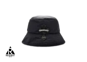 Cross Patch Bucket Hat "Black"