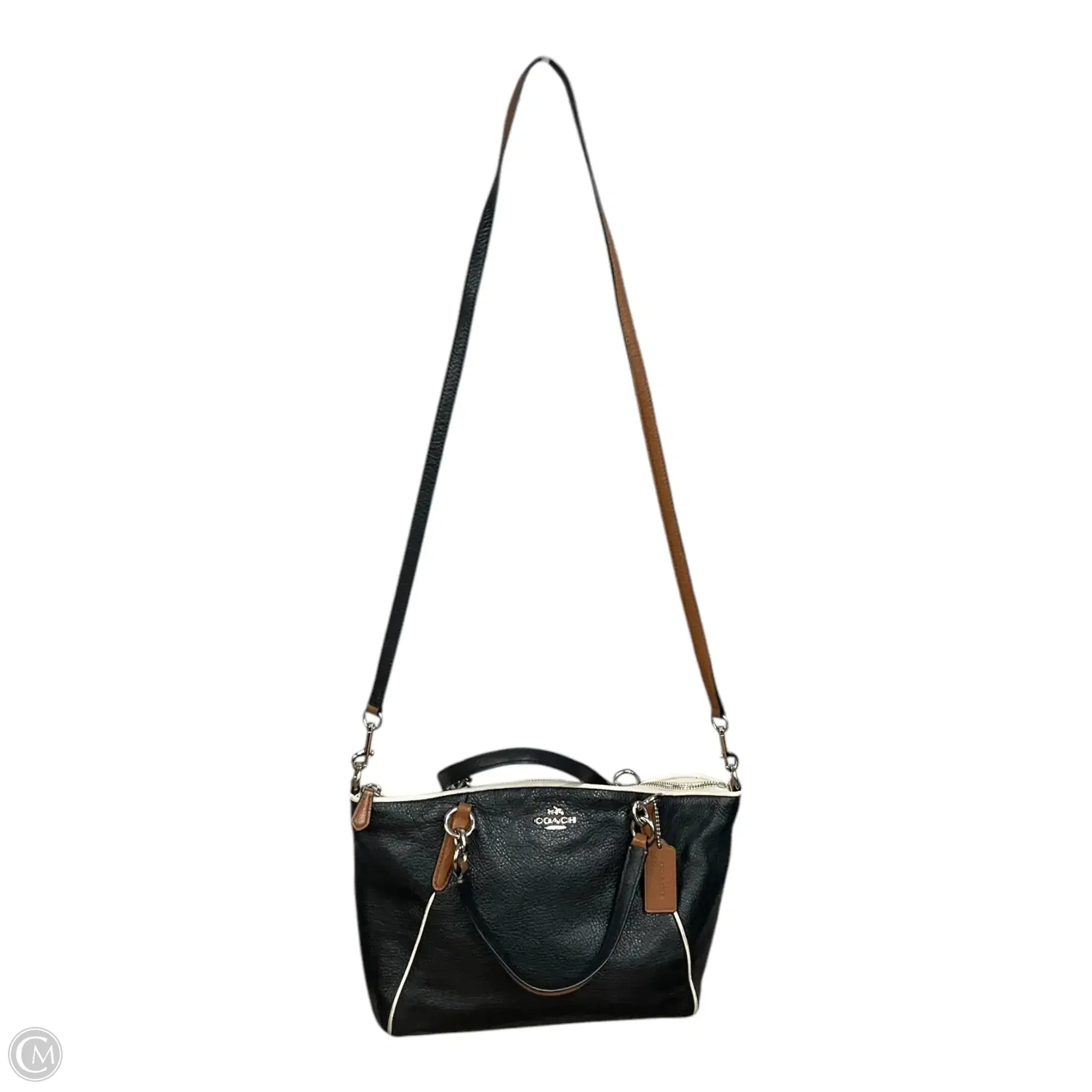Crossbody Designer By Coach, Size: Medium