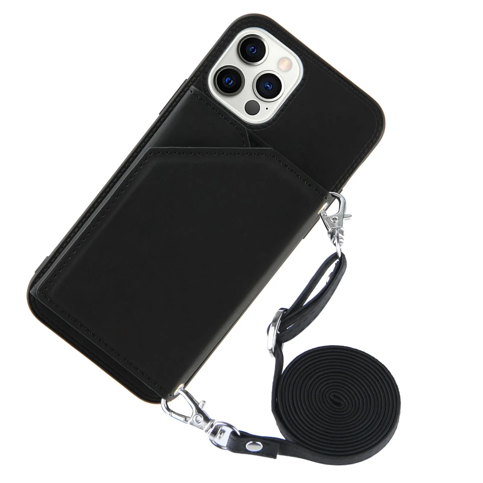 Crossbody Leather Wallet Phone Case