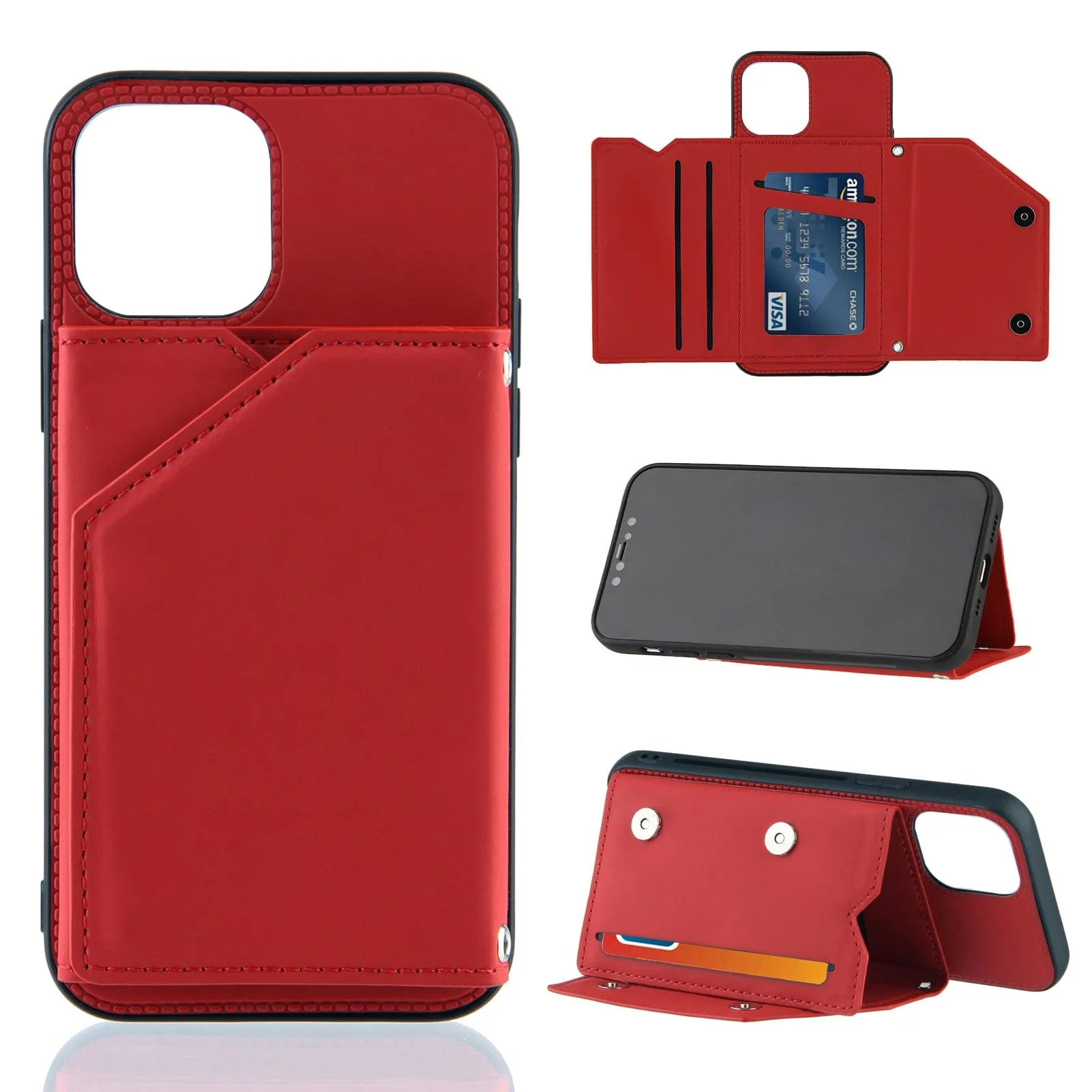 Crossbody Leather Wallet Phone Case