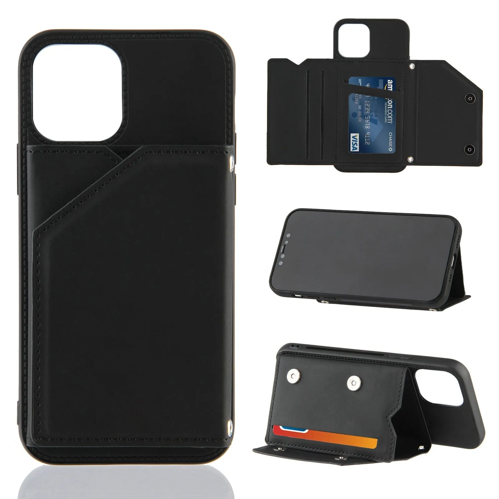 Crossbody Leather Wallet Phone Case