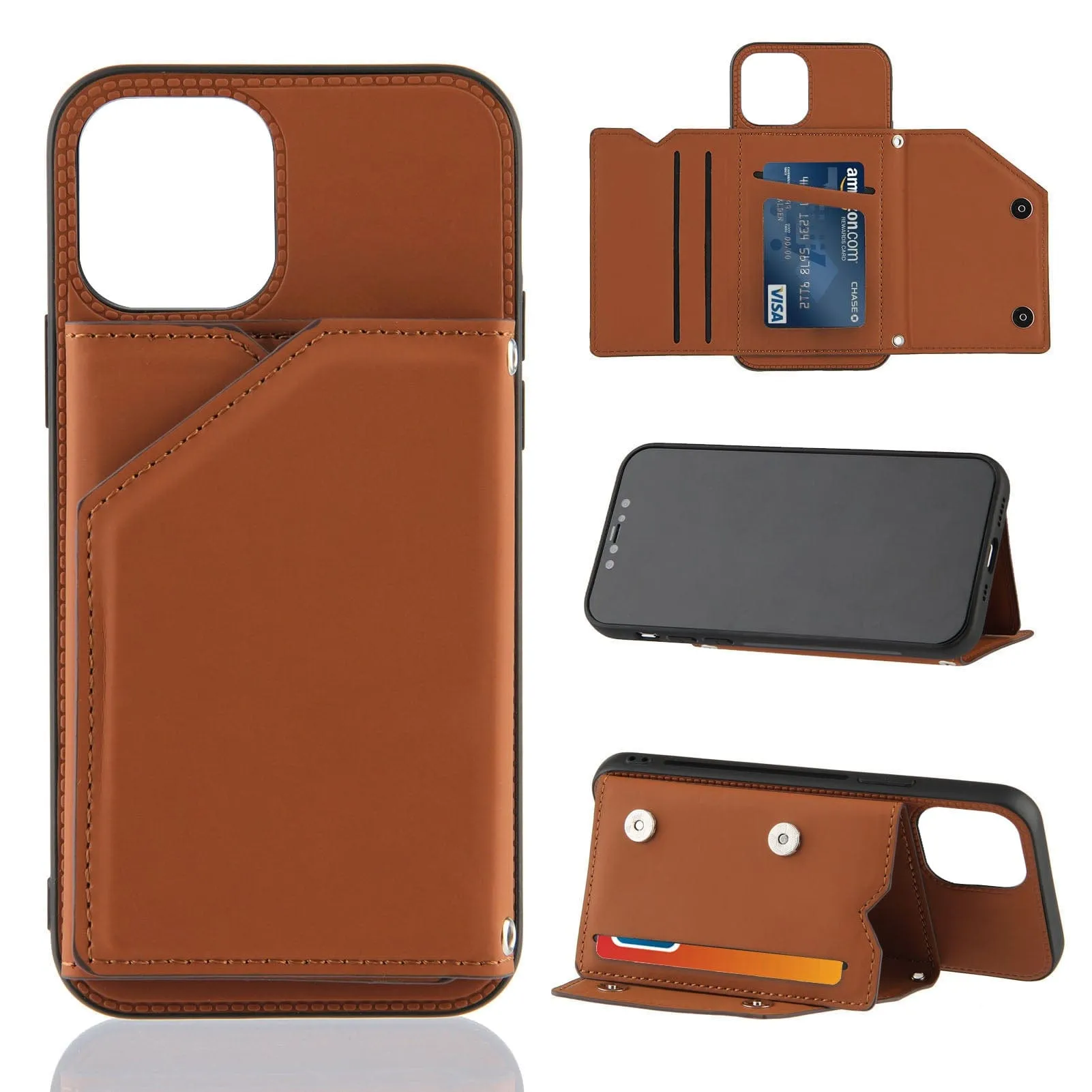 Crossbody Leather Wallet Phone Case