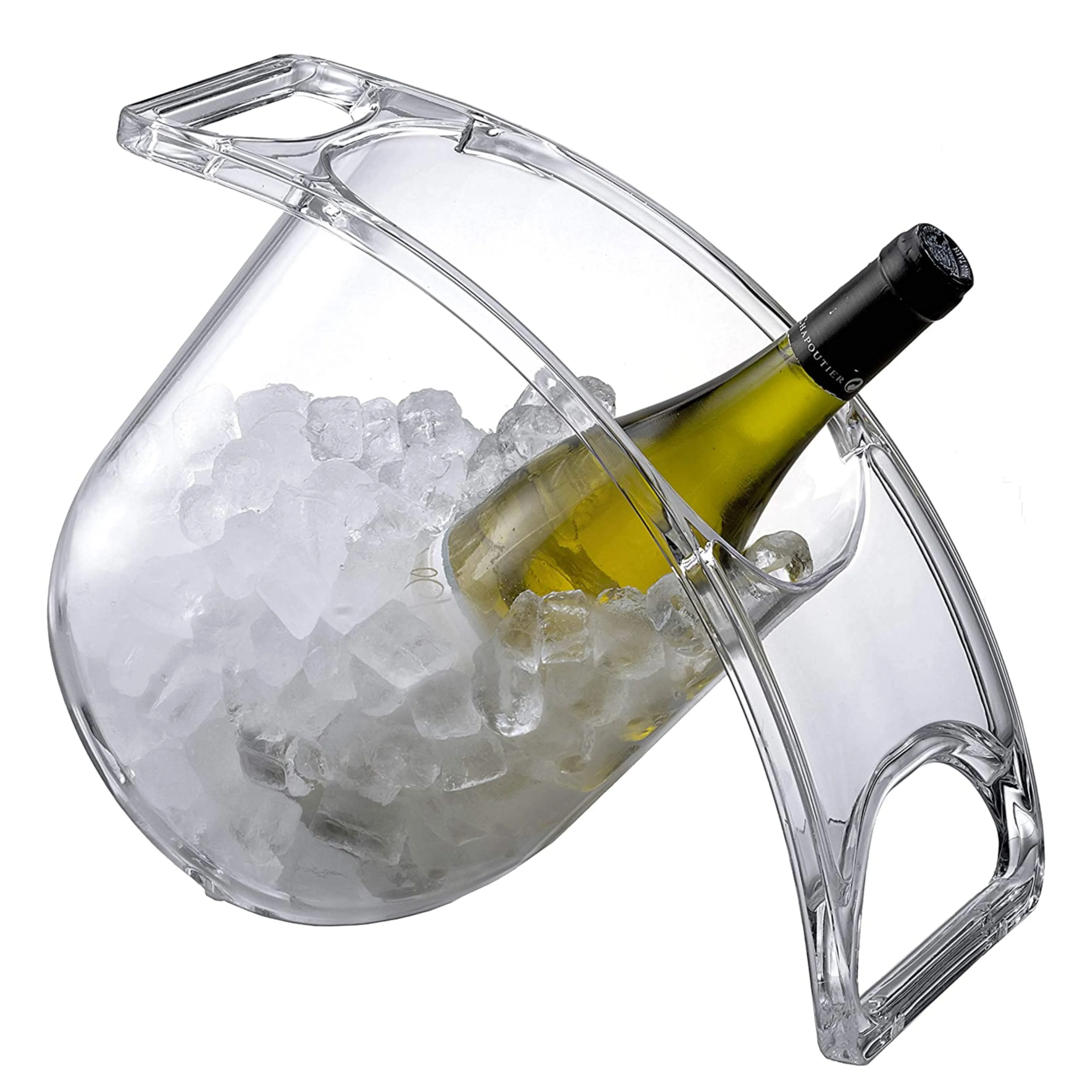 Curved Champagne and Wine Ice Bucket