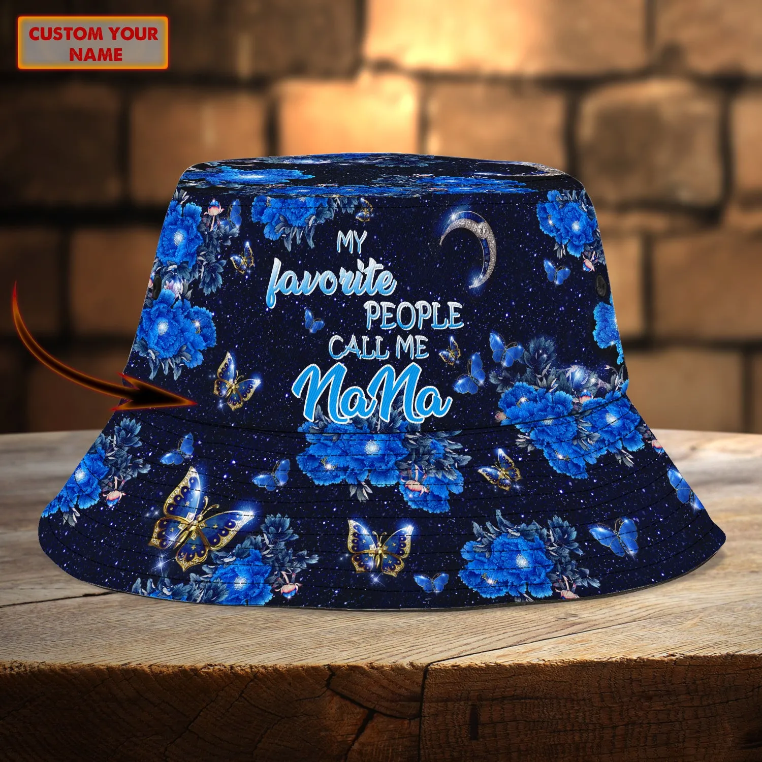 Custom Bucket Hat 2 - Grandma - NVC97