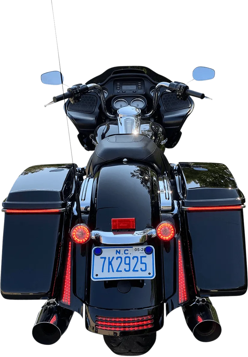 Custom Dynamics CD-FASCIA-HD-CS Fascia LED Panel - Chrome With Smoked Lens