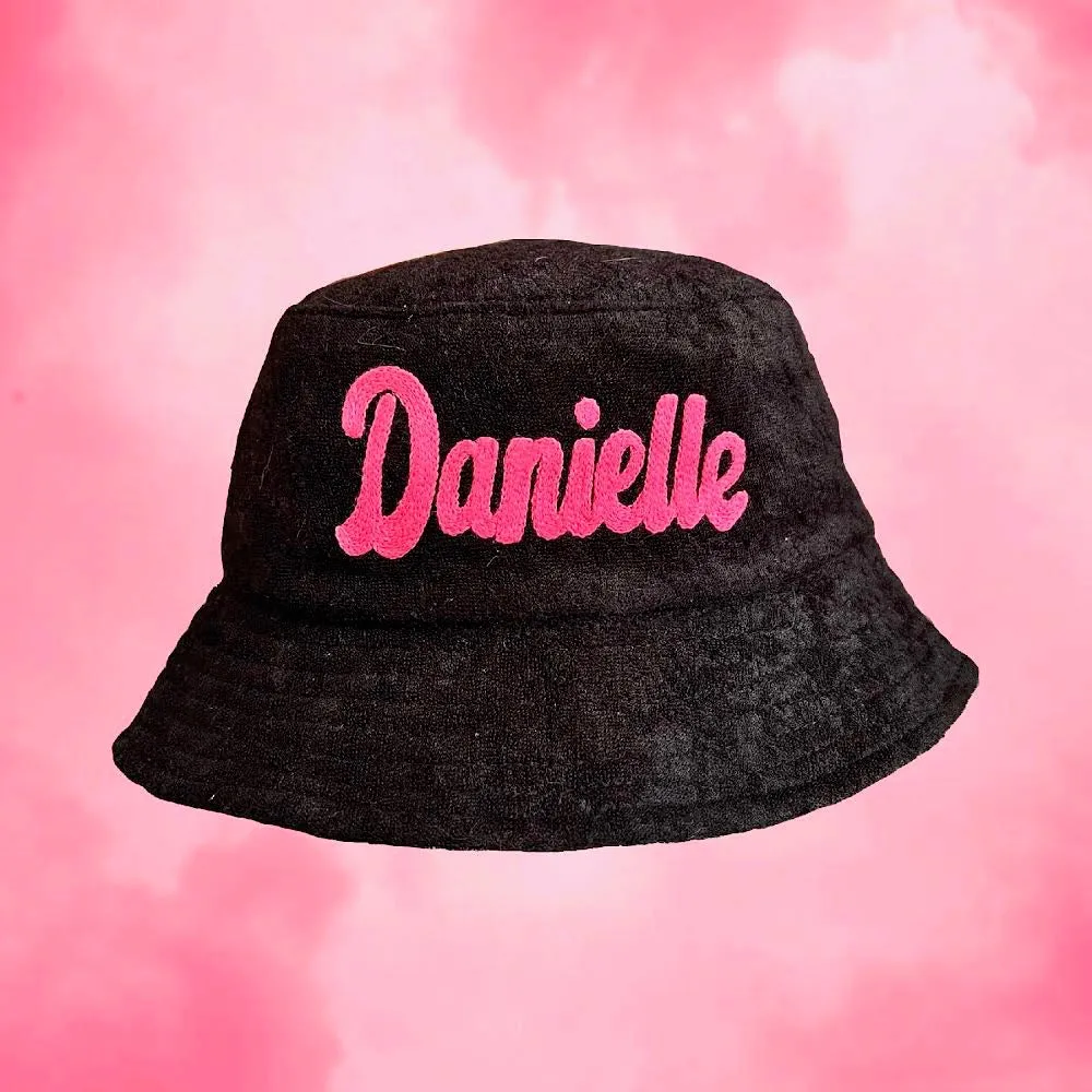 Custom Terry Cloth Bucket Hat