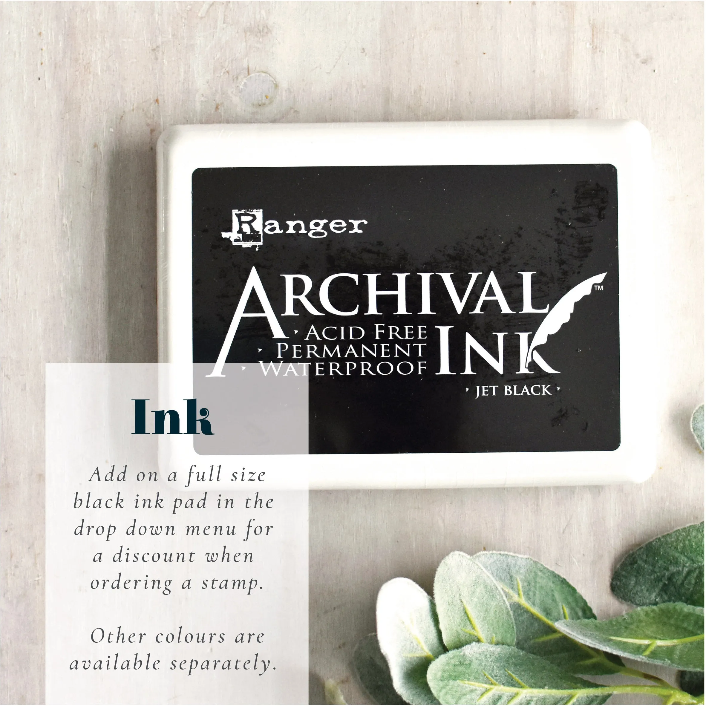 Custom Thank You For Shopping Small Rubber Stamp