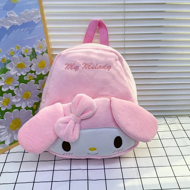 Cute Plush Korean Fashion Backpack - 6L Capacity