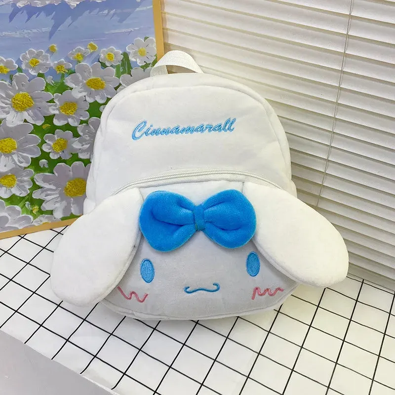 Cute Plush Korean Fashion Backpack - 6L Capacity
