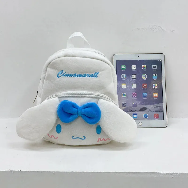 Cute Plush Korean Fashion Backpack - 6L Capacity