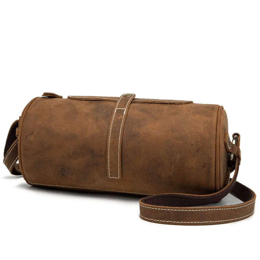 Cylinder One Shoulder Crossbody Simple Mini Pillow Bag