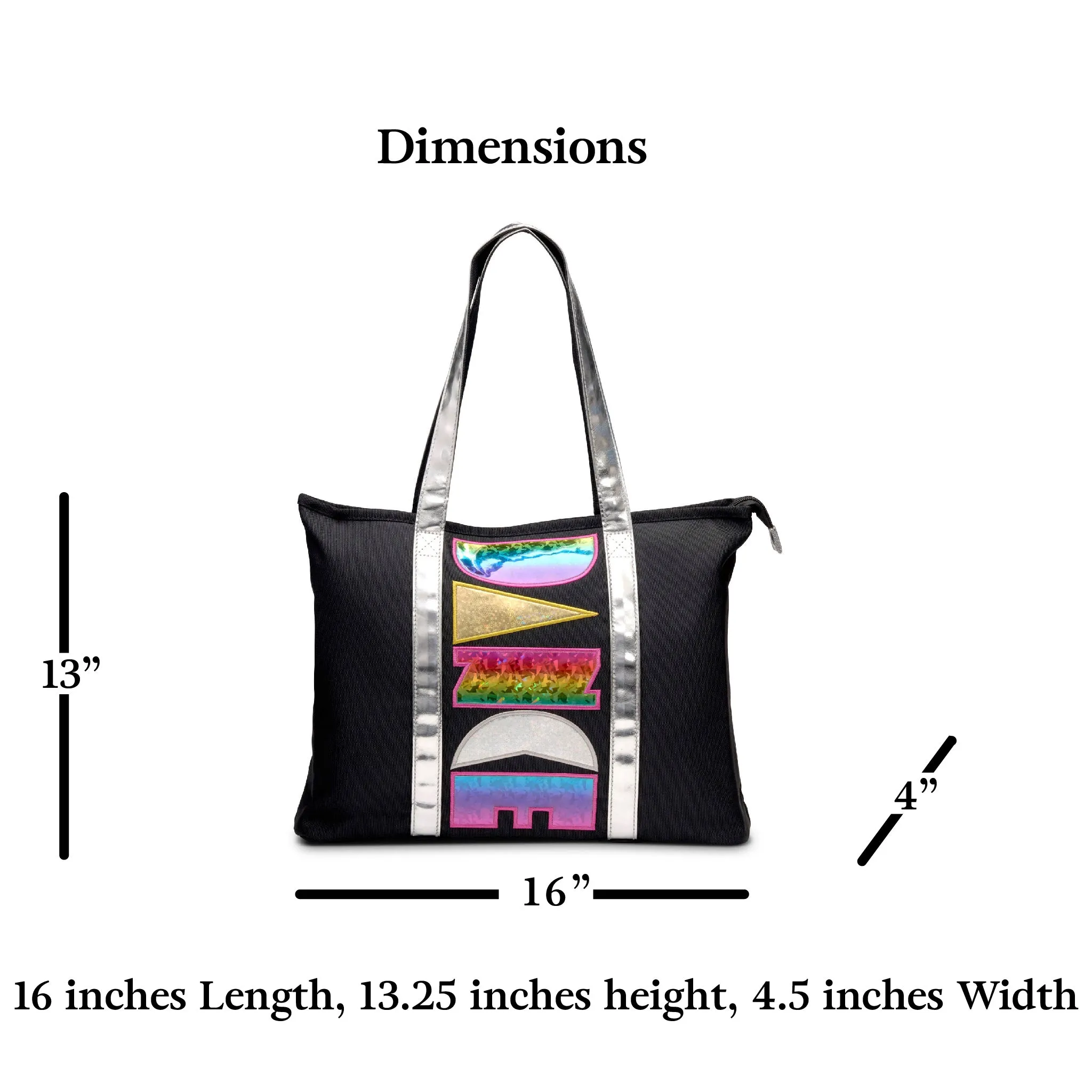 Dance Rainbow Shimmer Tote Bag