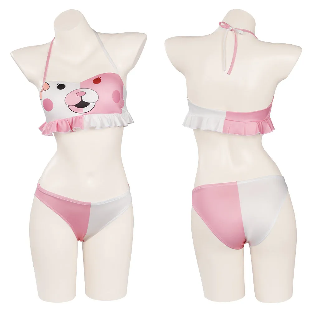 Danganronpa Monomi Cosplay Costume Swimsuit Swimwear Halloween Carnival Suit-cossky®