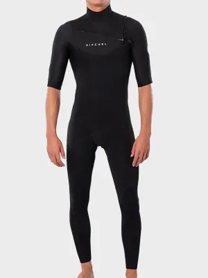 Dawn Patrol Performance 2/2mm Chest Zip Short Sleeve Full Suit