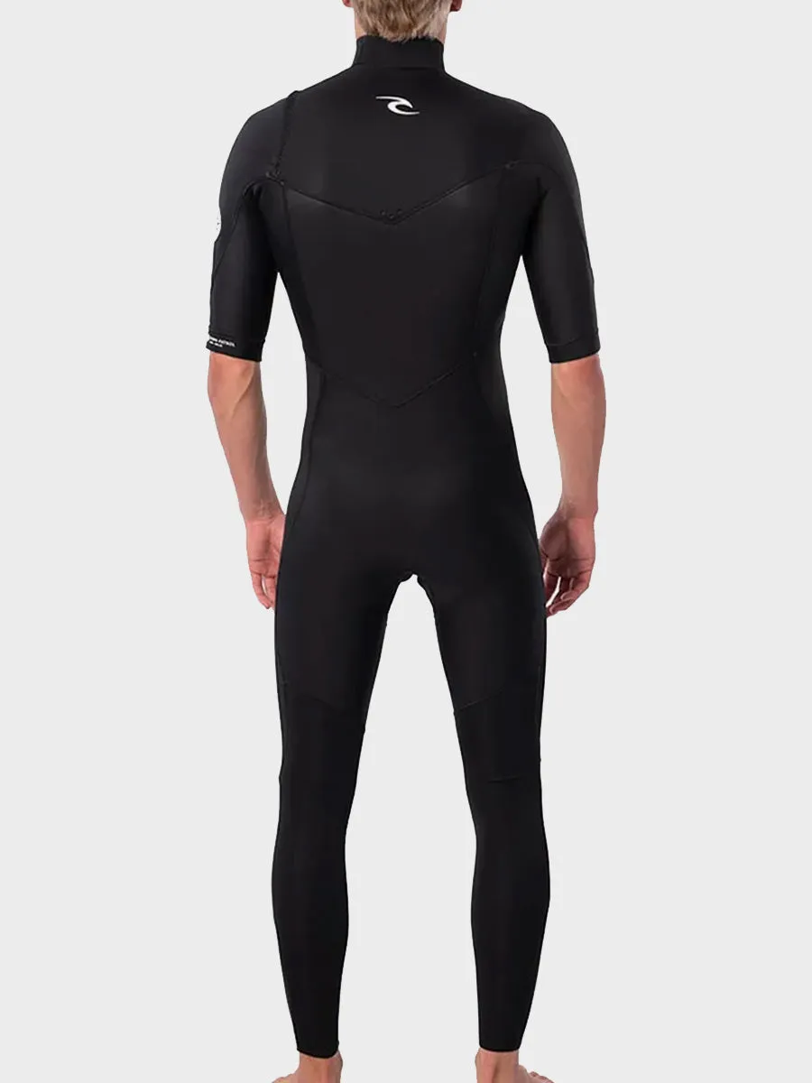 Dawn Patrol Performance 2/2mm Chest Zip Short Sleeve Full Suit