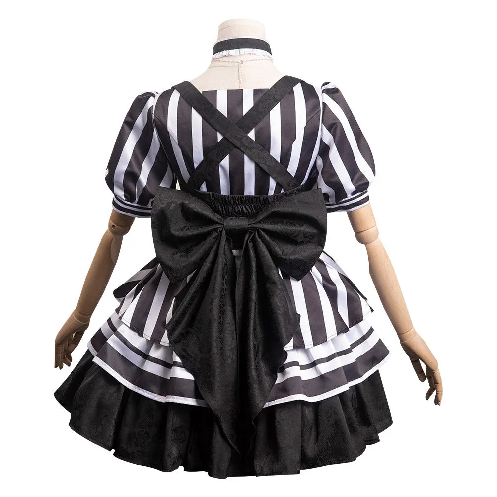 Demon Slayer Iguro Obanai Cosplay Costume Dress Outfits Halloween Carnival Party Suit