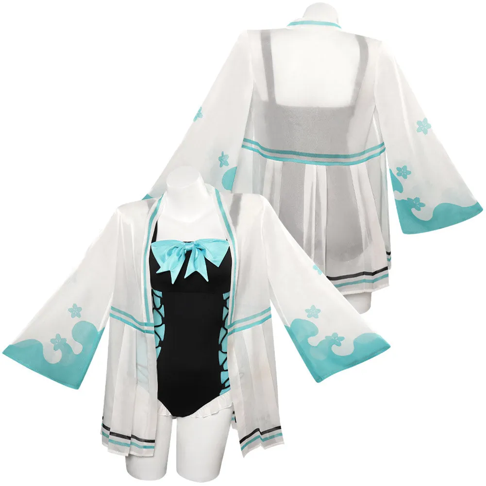 Demon Slayer Tokitou Muichirou Swimsuit Cosplay Costume Outfits Halloween Carnival Party Disguise Suit