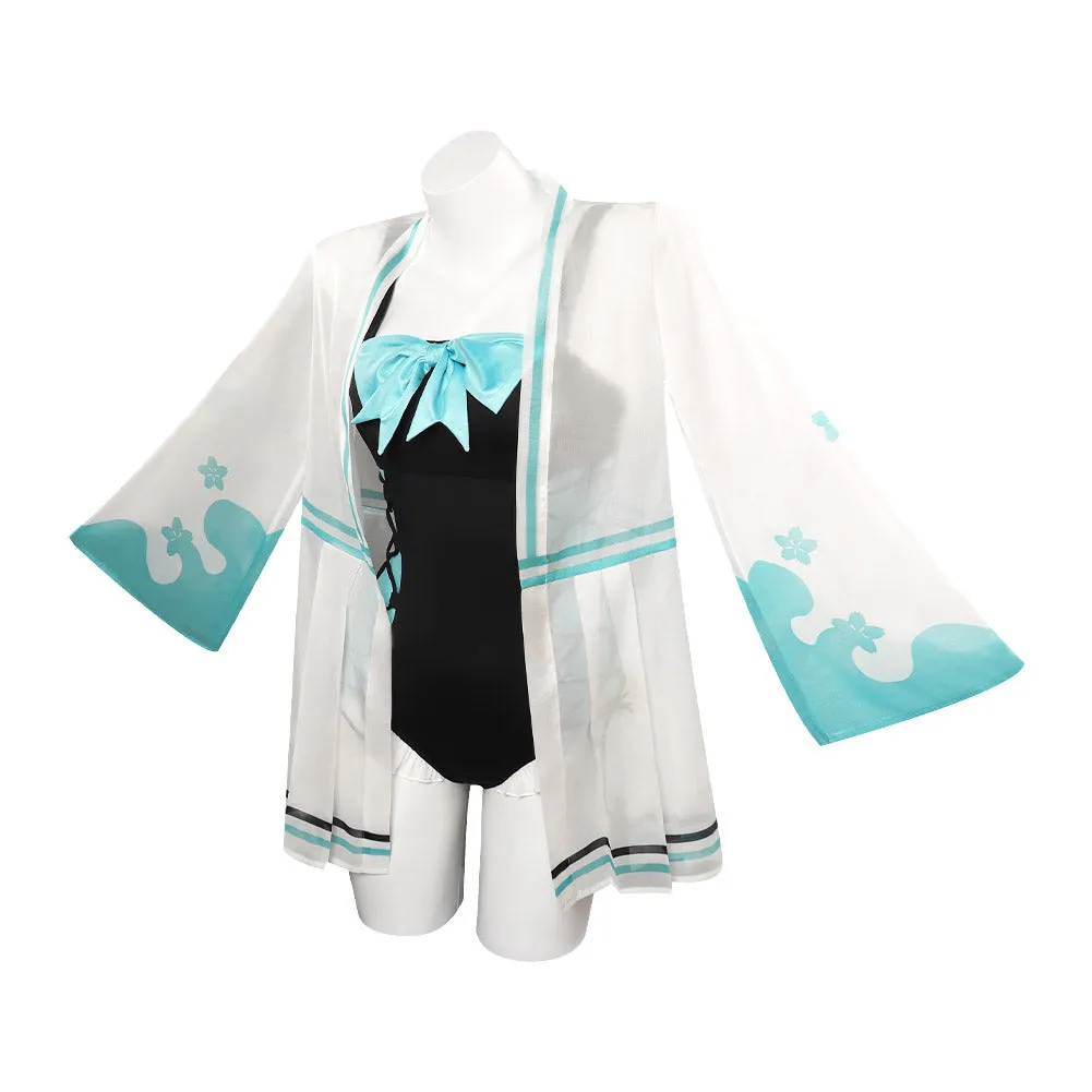 Demon Slayer Tokitou Muichirou Swimsuit Cosplay Costume Outfits Halloween Carnival Party Disguise Suit